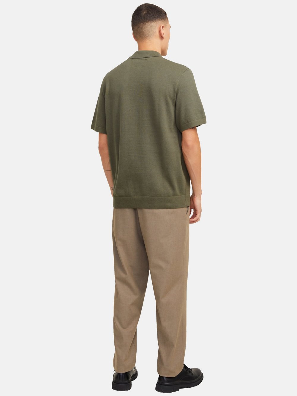 Jack & Jones Poloshirt Herren Baumwolle grün, XXL