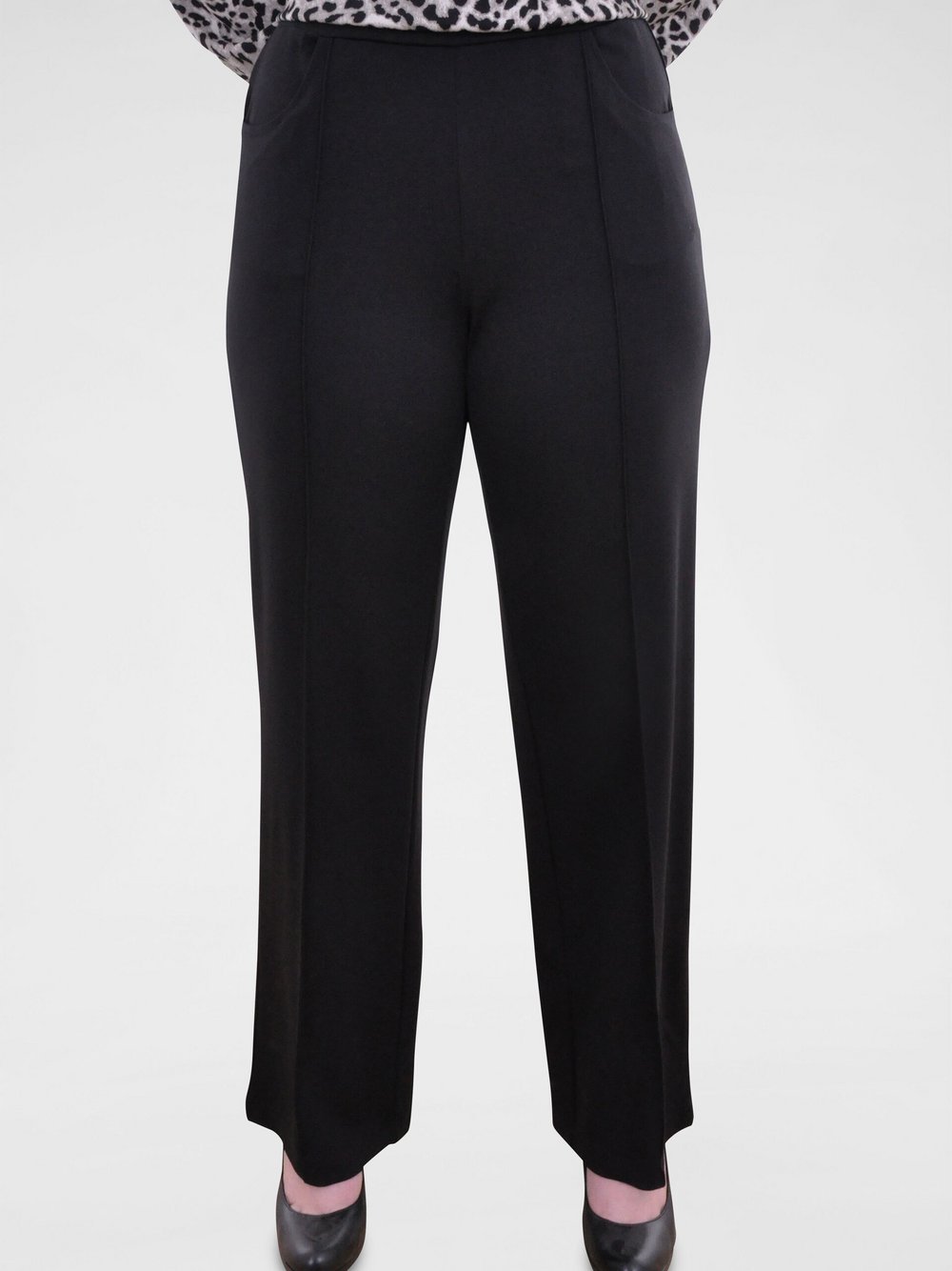 Navigazione Hose Damen Viskose schwarz, 38