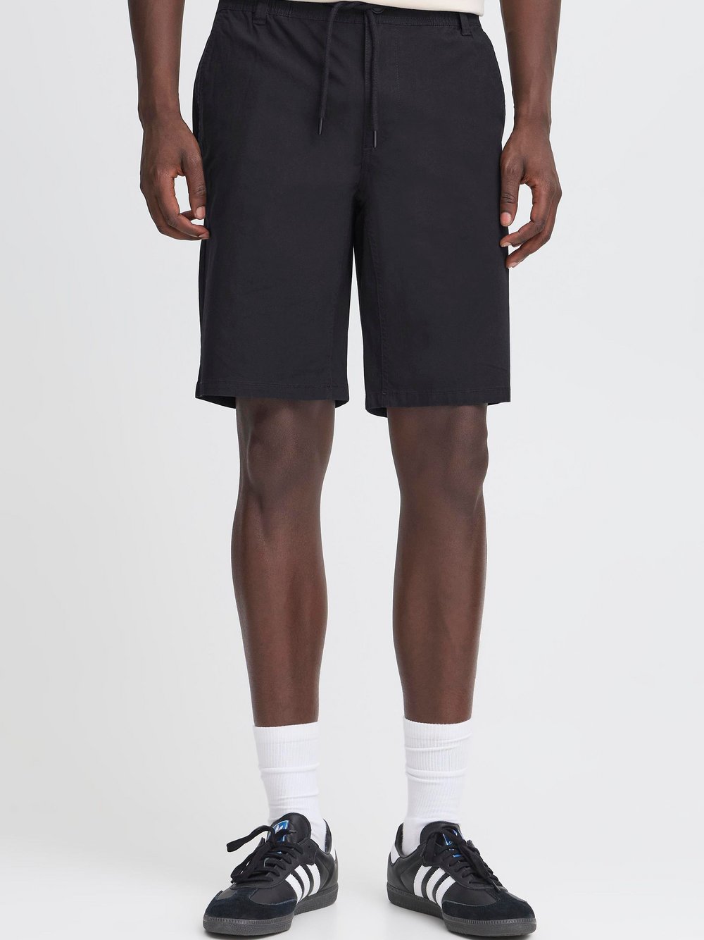 BLEND Chinoshorts Herren Baumwolle schwarz, M