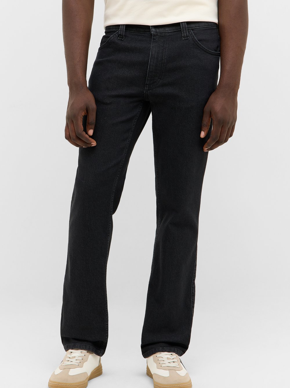 Mustang Jeans Herren Baumwolle schwarz, 42-32