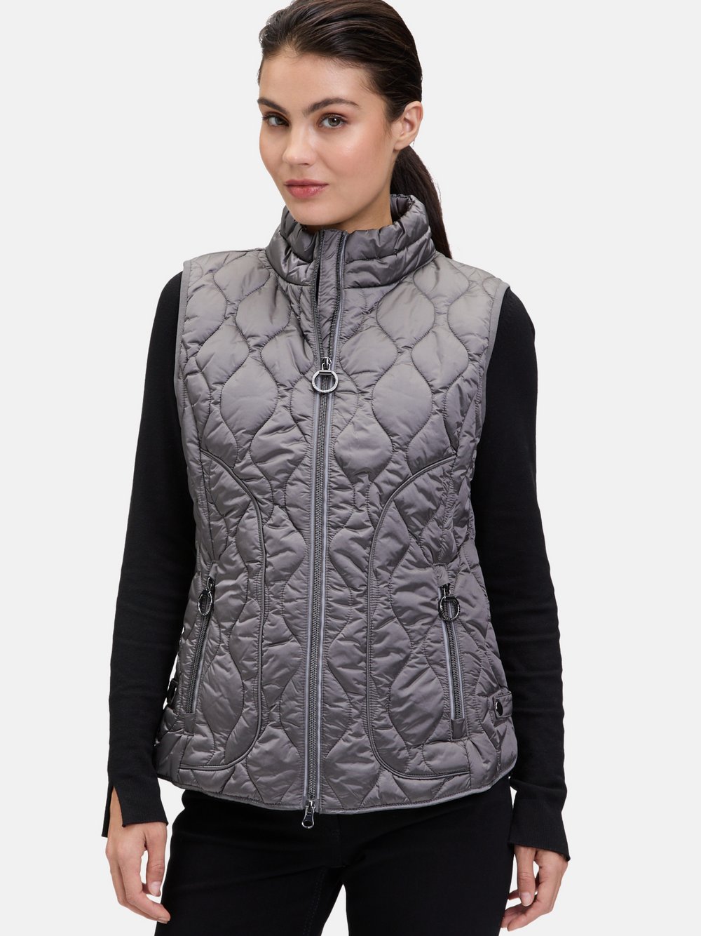 Betty Barclay Steppweste Damen Polyamid schwarz, 42