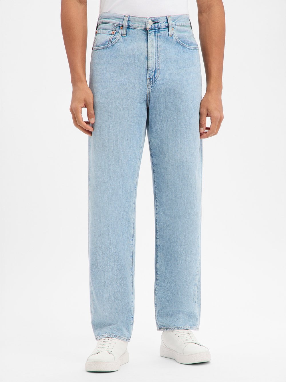 Levi's Jeans mit Leinen-Anteil Herren Baumwolle blau, 32-34