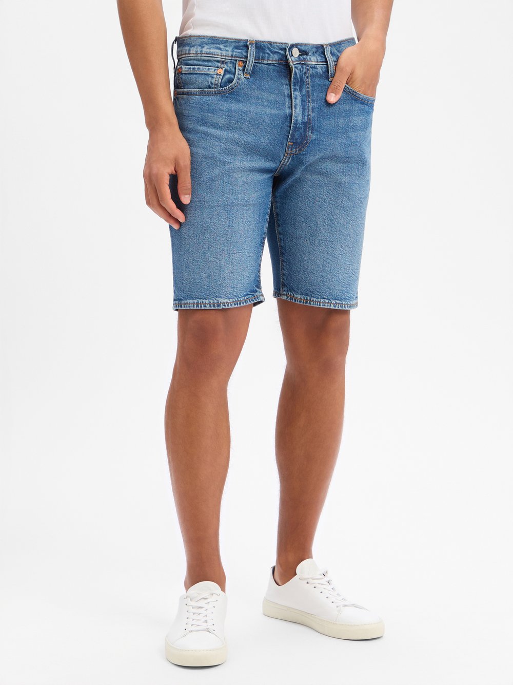Levi's Jeansshorts Herren Baumwolle blau, 34