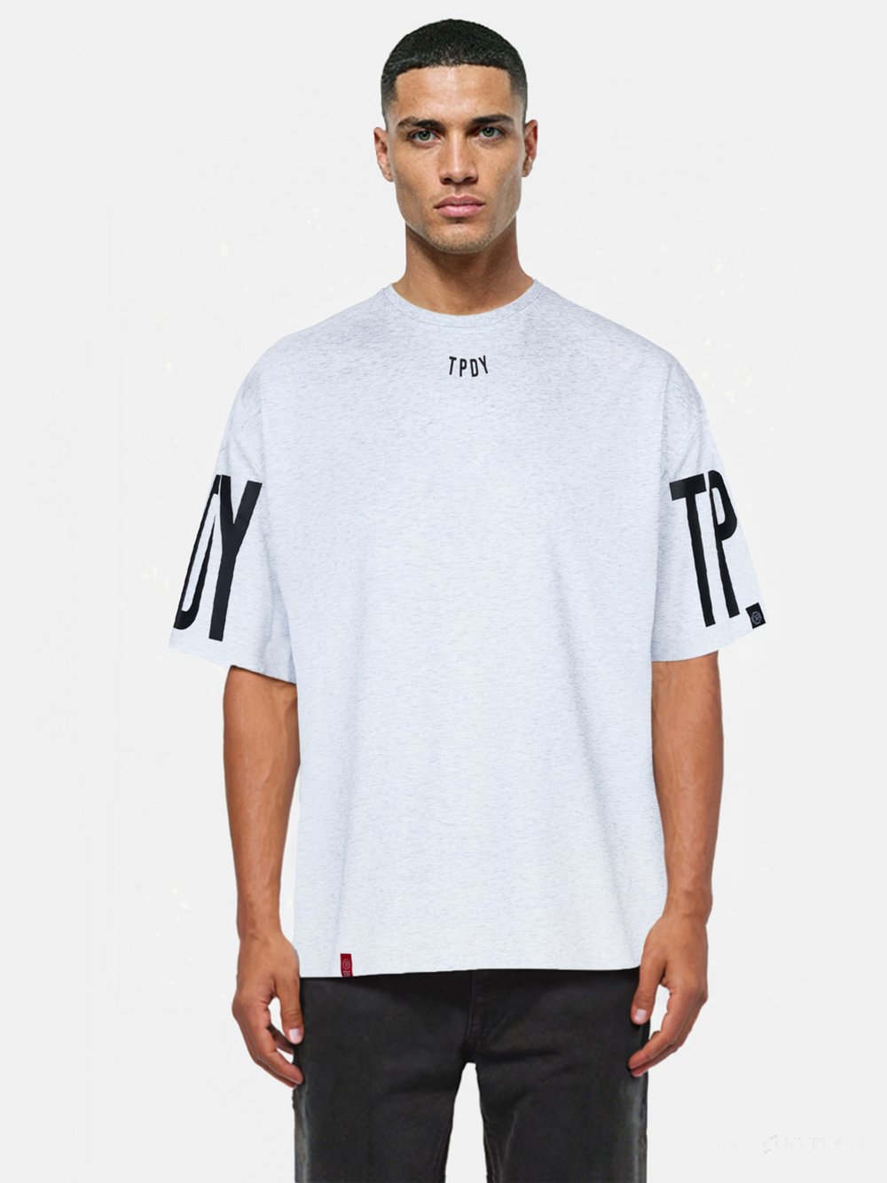 Trueprodigy T-Shirt  Herren Baumwolle grau, M