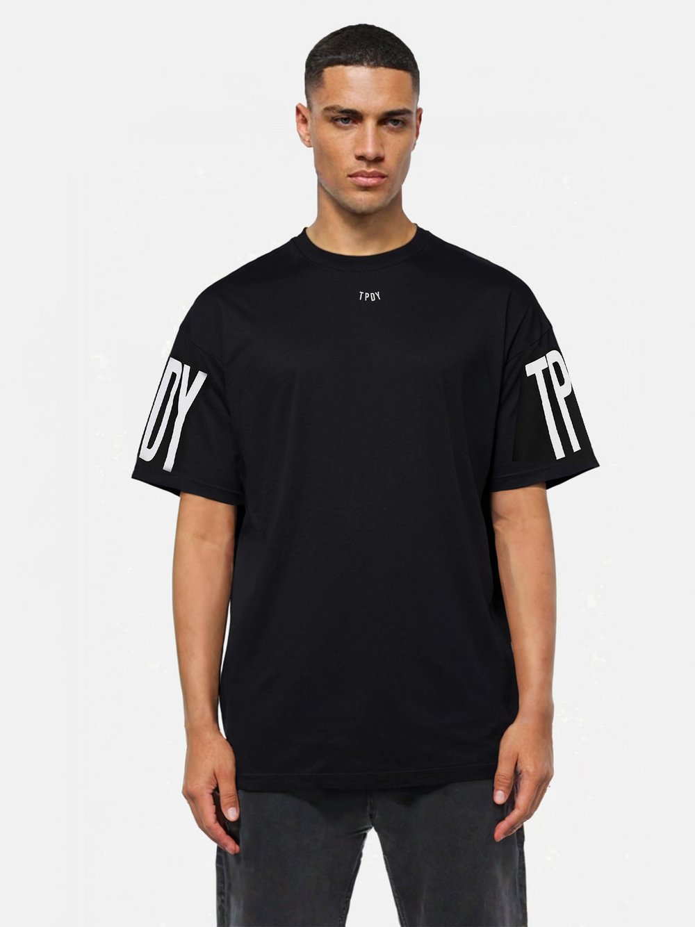 Thumbnail - Trueprodigy Oversize-Shirt  Herren Baumwolle schwarz, S