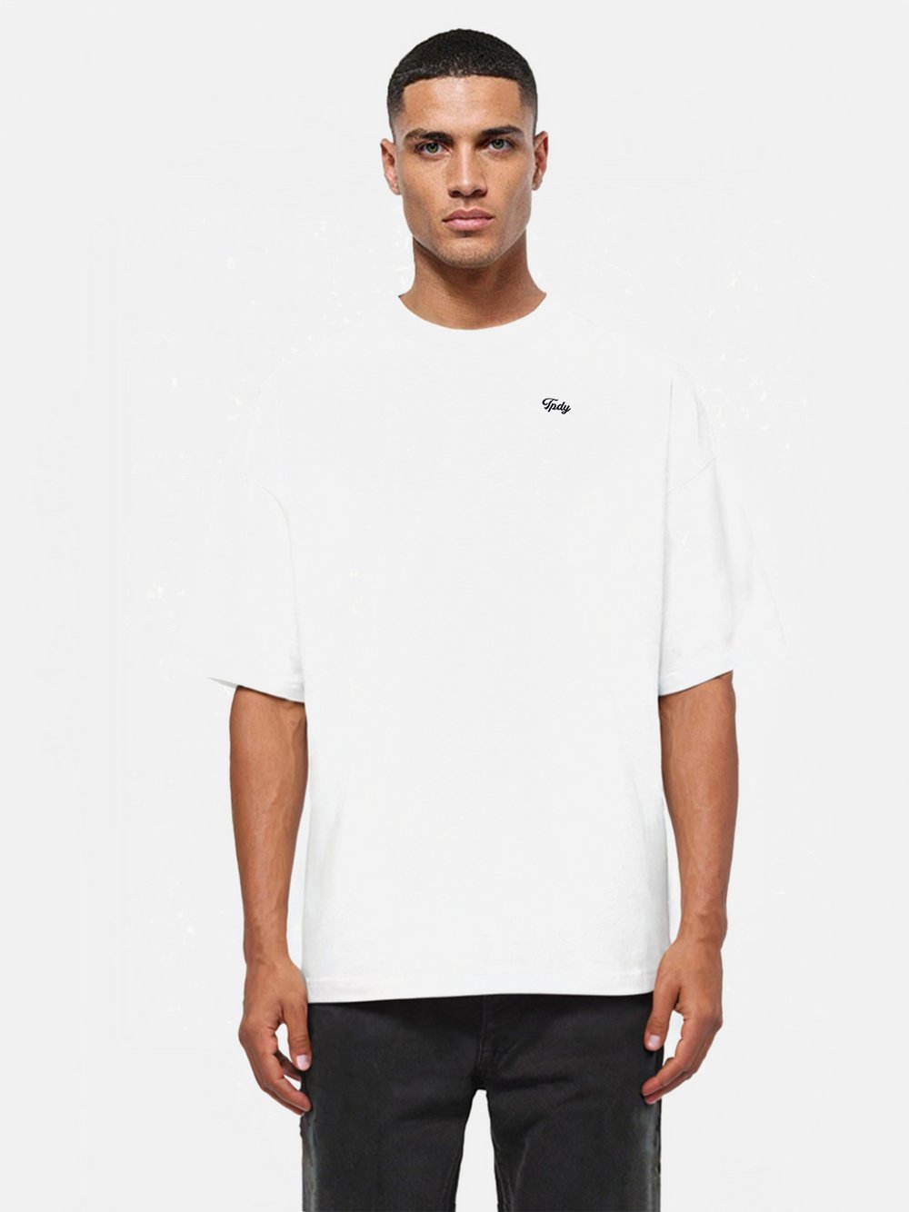 Thumbnail - Trueprodigy Oversize-Shirt  Herren Baumwolle weiß, XL