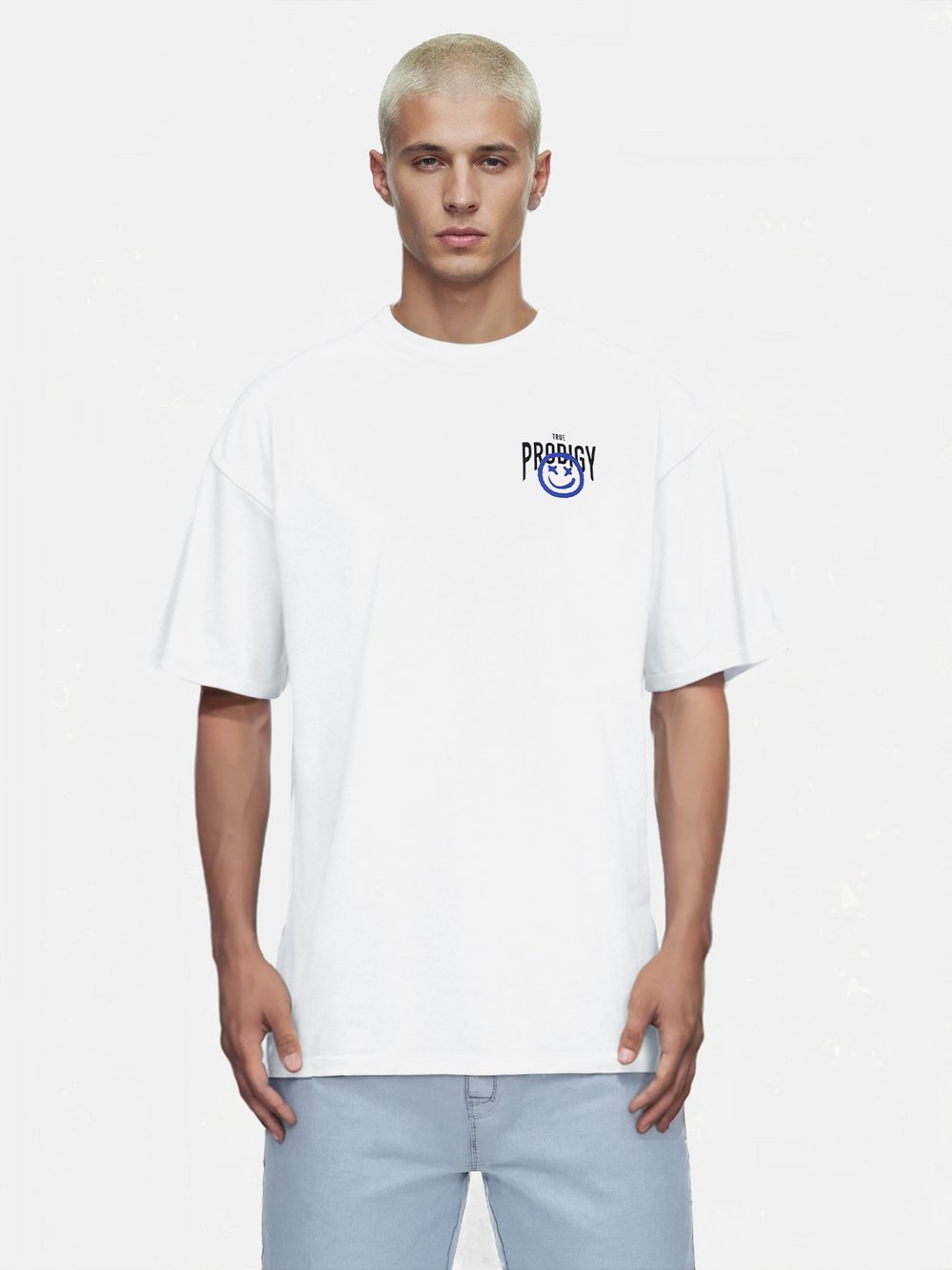Trueprodigy T-Shirt  Herren Baumwolle weiß, L