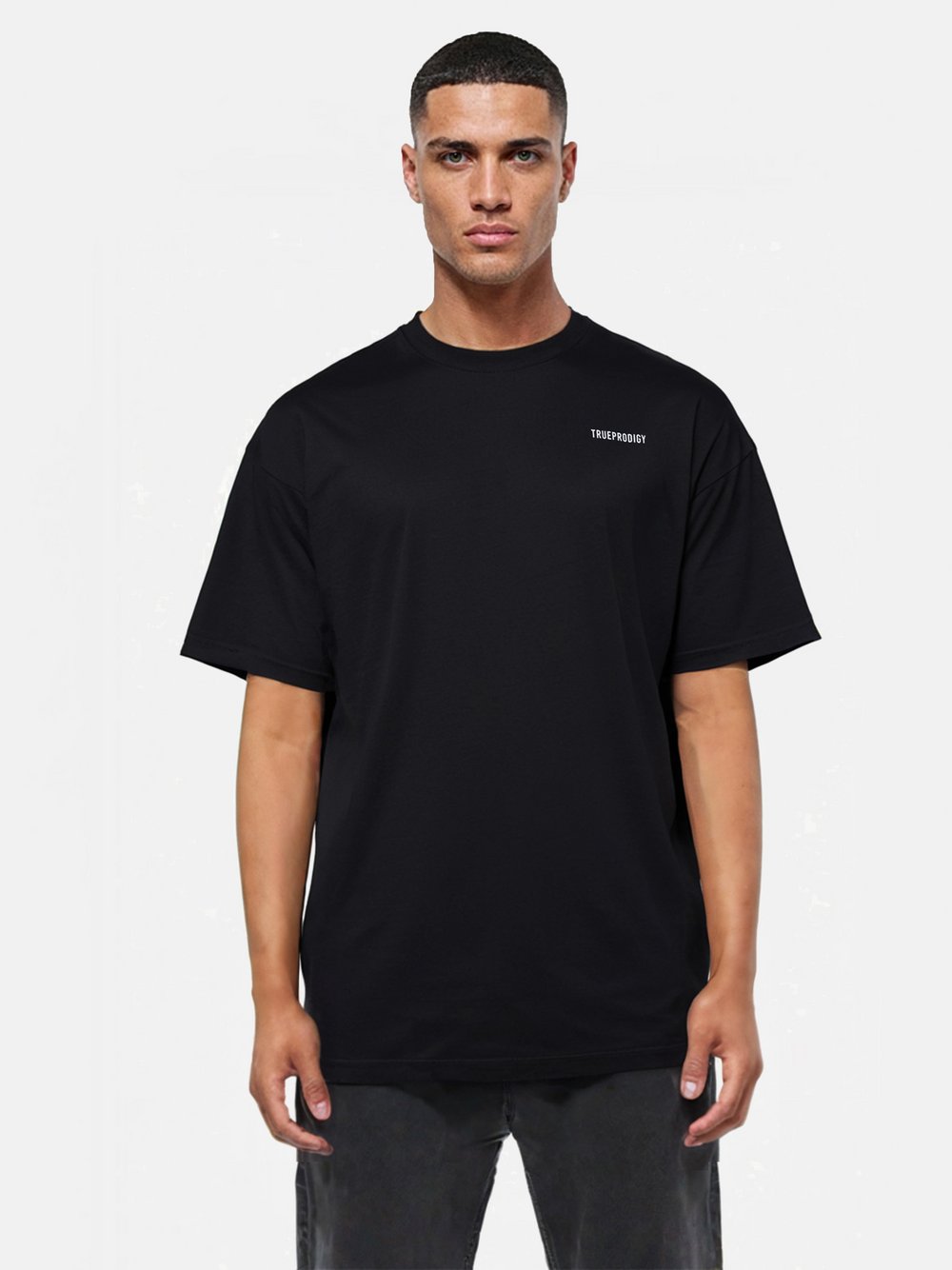 Trueprodigy T-Shirt  Herren Baumwolle schwarz, S