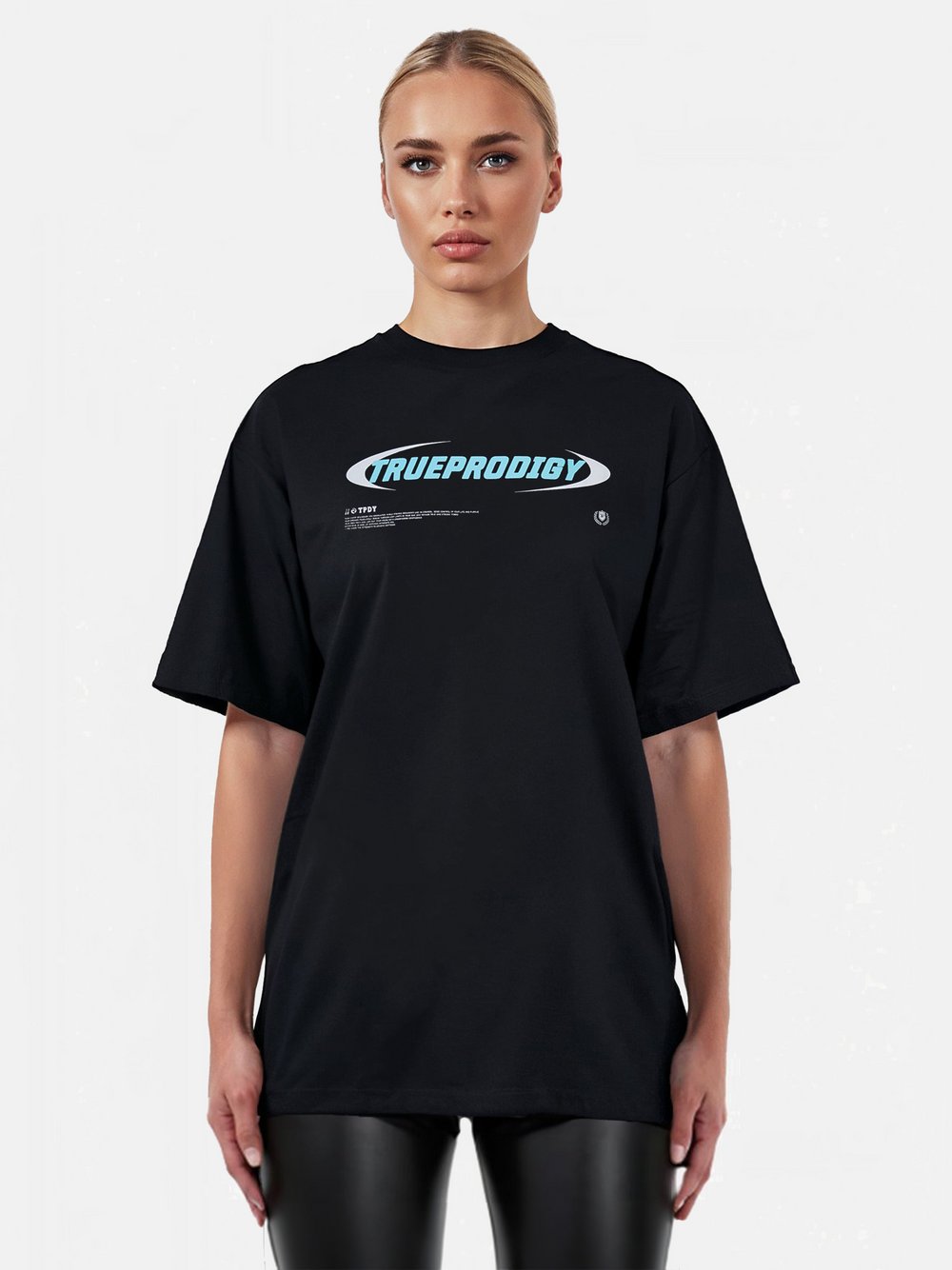 Trueprodigy T-Shirt  Damen Baumwolle schwarz, S
