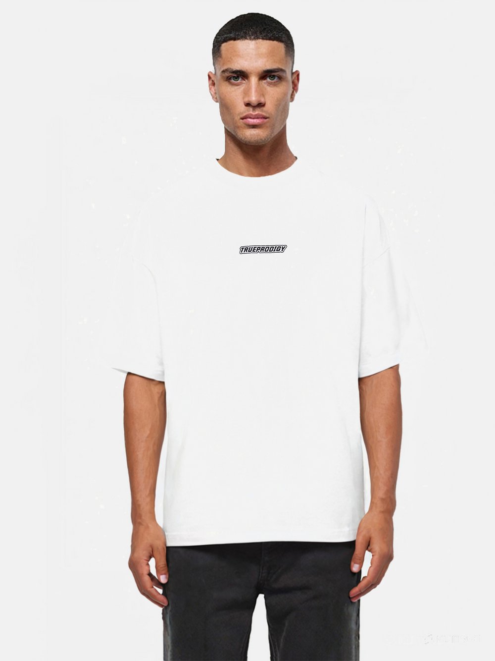 Trueprodigy T-Shirt  Herren Baumwolle weiß, XXL
