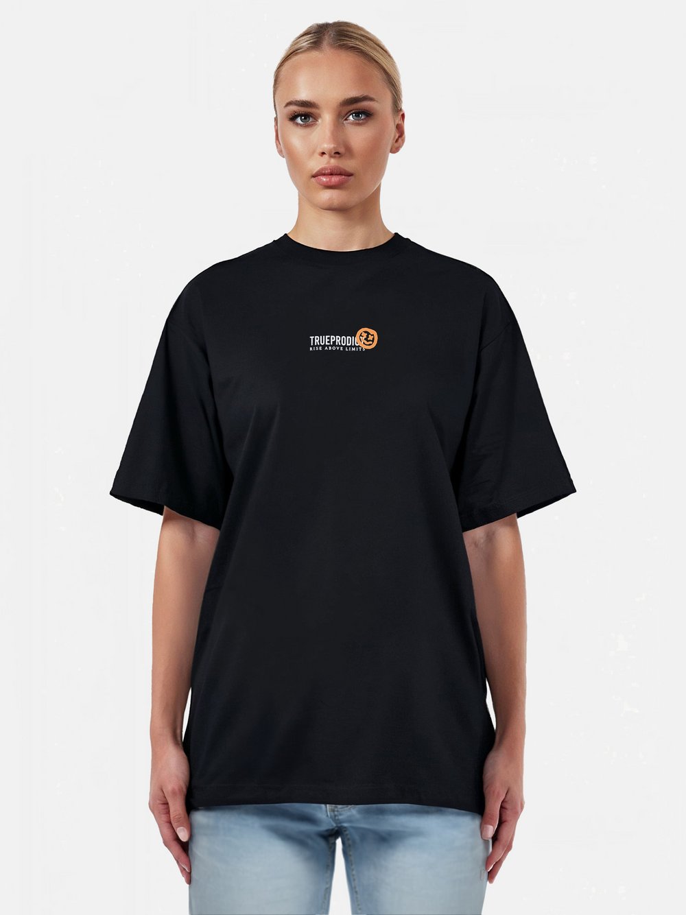 Thumbnail - Trueprodigy T-Shirt  Damen Baumwolle schwarz, S