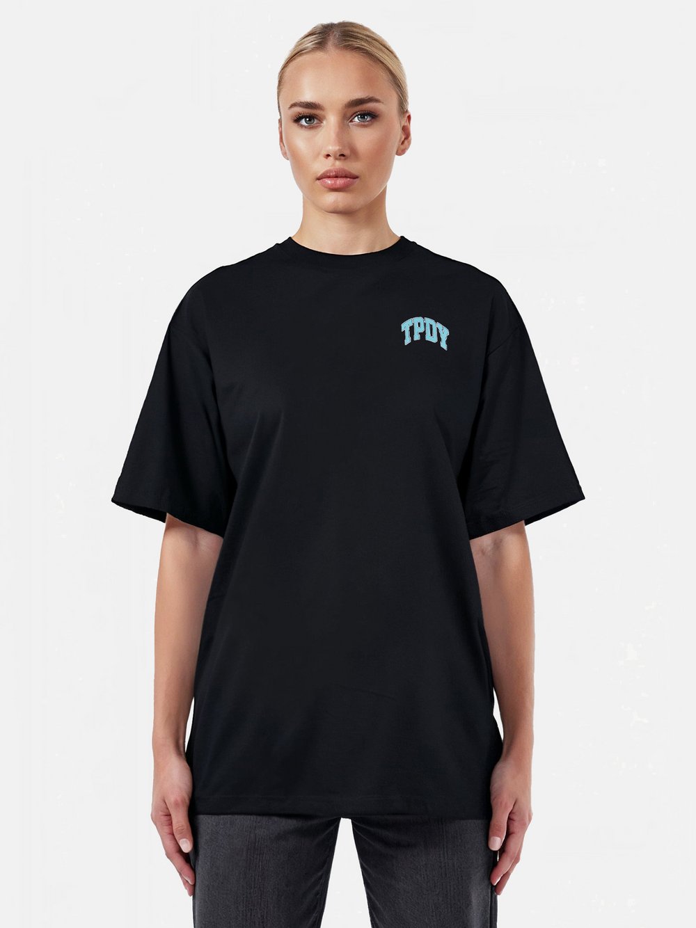 Trueprodigy T-Shirt  Damen Baumwolle schwarz, XXL