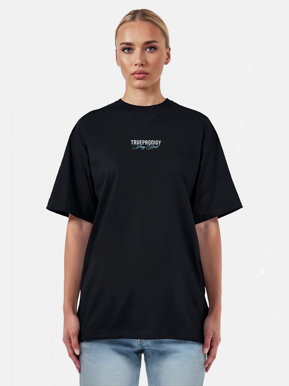 Trueprodigy T-Shirt  Damen Baumwolle schwarz, S