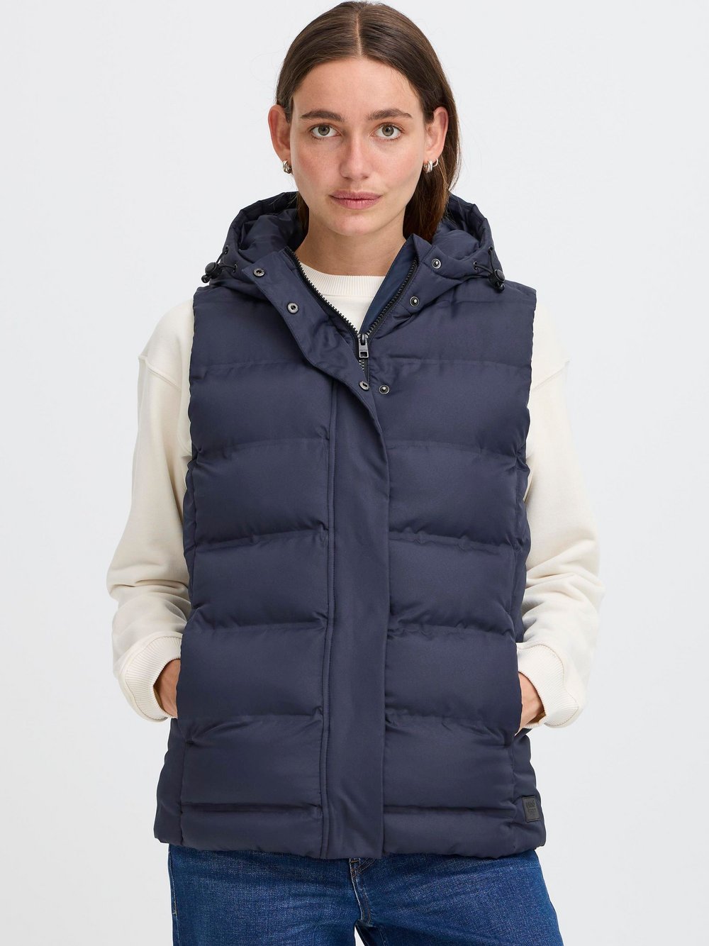 Thumbnail - OXMO Steppweste Damen blau, S