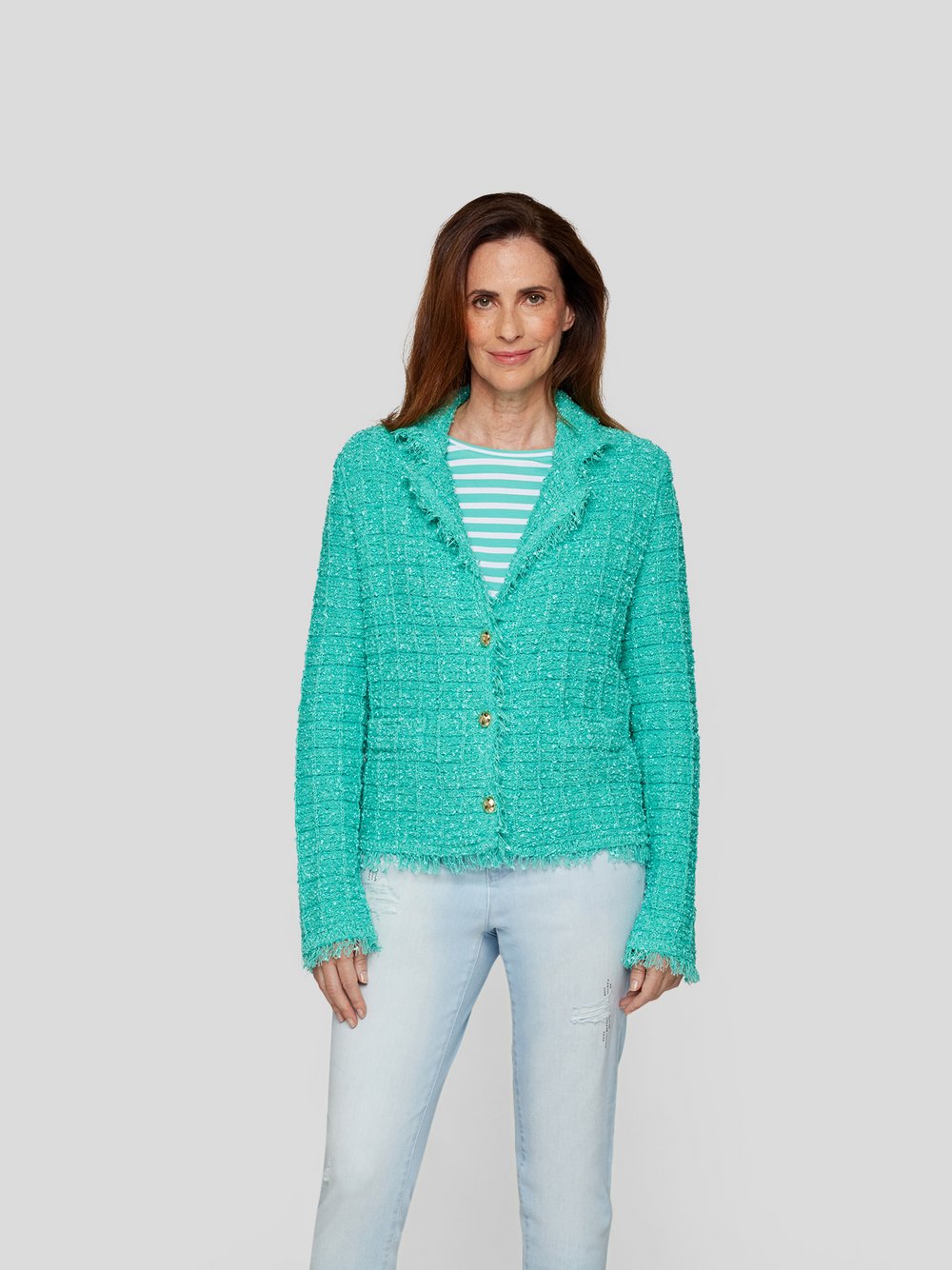 Thumbnail - RABE Strickjacke Damen grün, 38