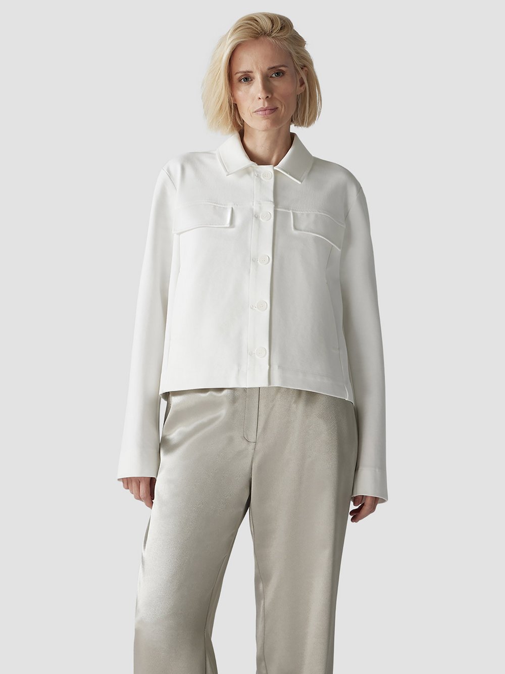 LCMT Jacke Damen Viskose beige, 42