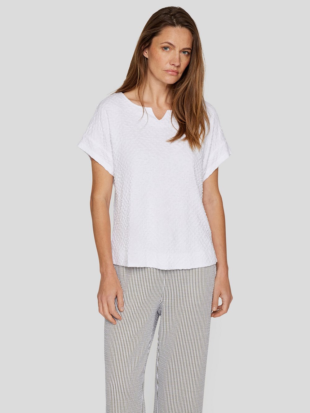 RABE T-Shirt Damen Viskose weiß, 36