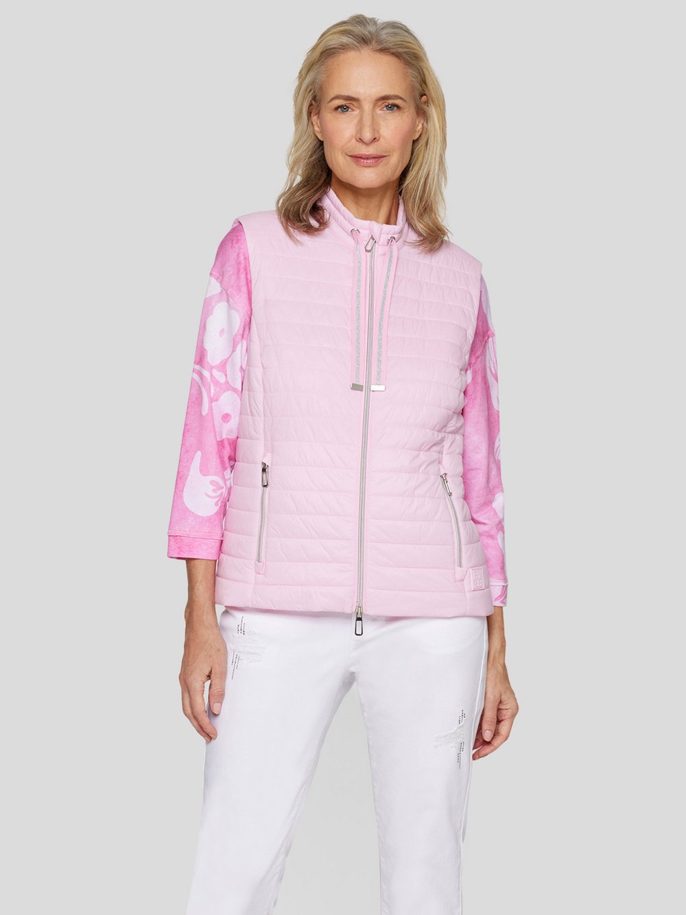 RABE Weste Damen Polyamid rosa, 40