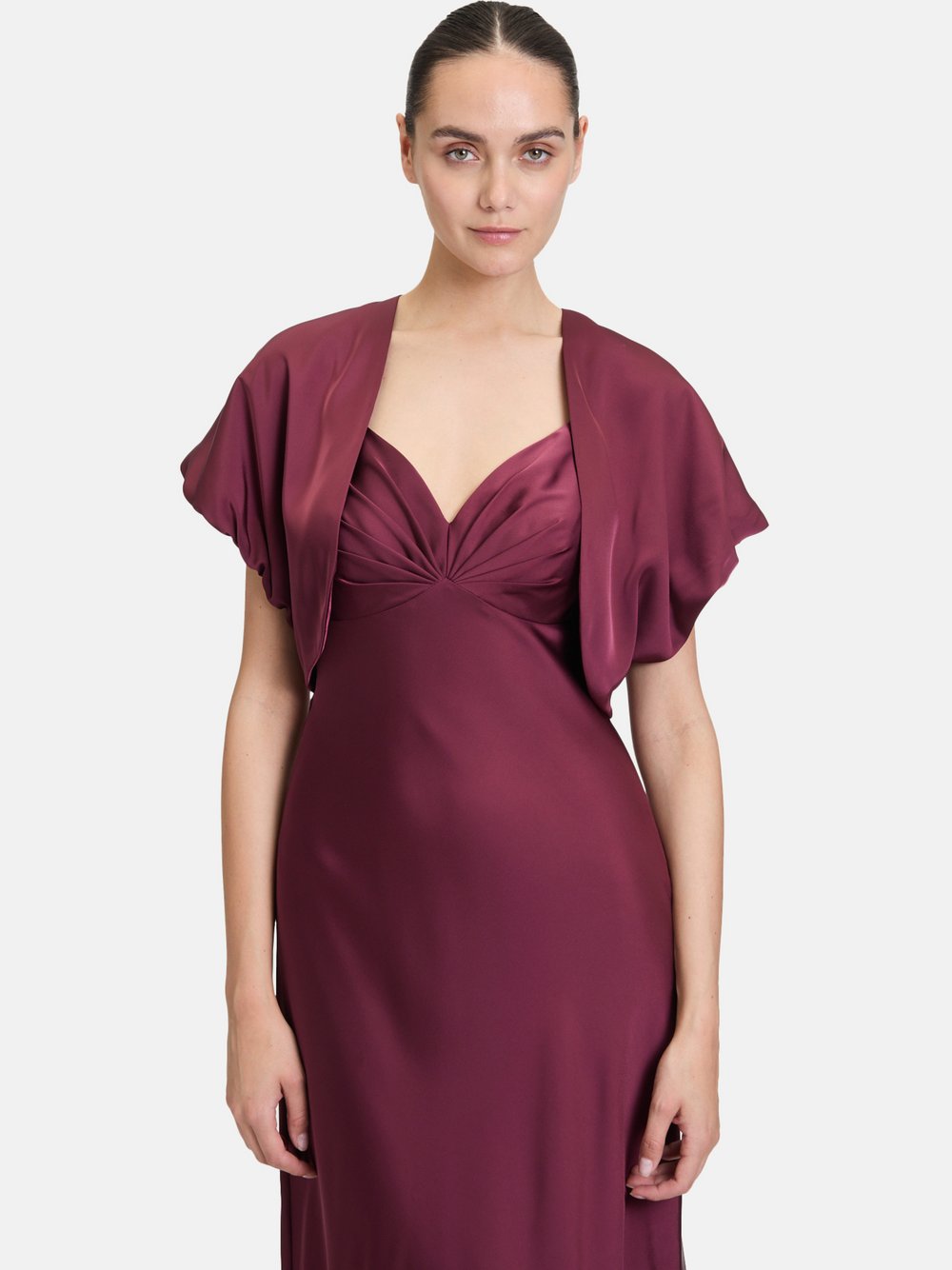 Vera Mont Bolero-Jacke Damen rot, 36