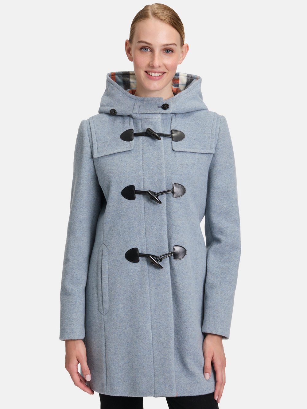 Gil Bret Dufflecoat Damen Wolle blau, 38