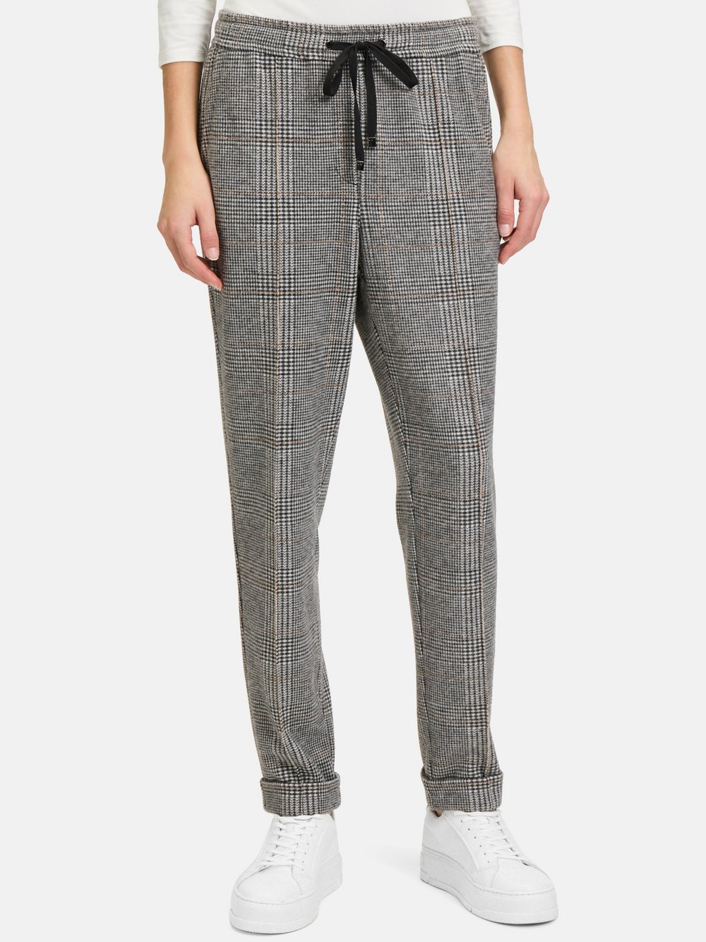 Betty & Co Karo-Hose Damen schwarz kariert, 38