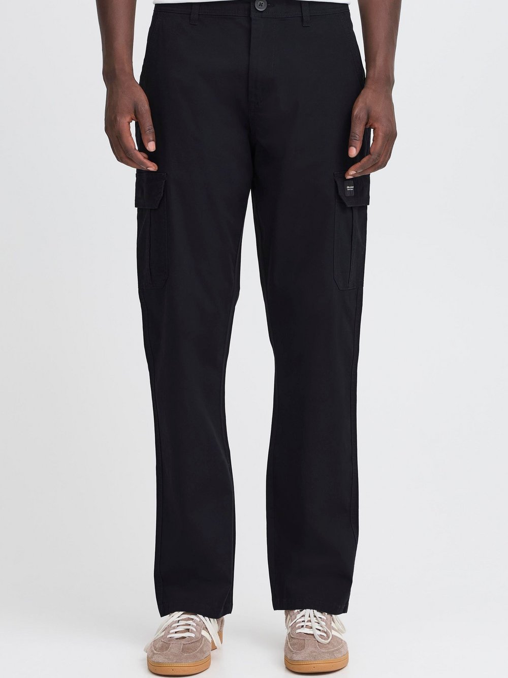 BLEND Cargohose Herren Baumwolle schwarz, 30-30