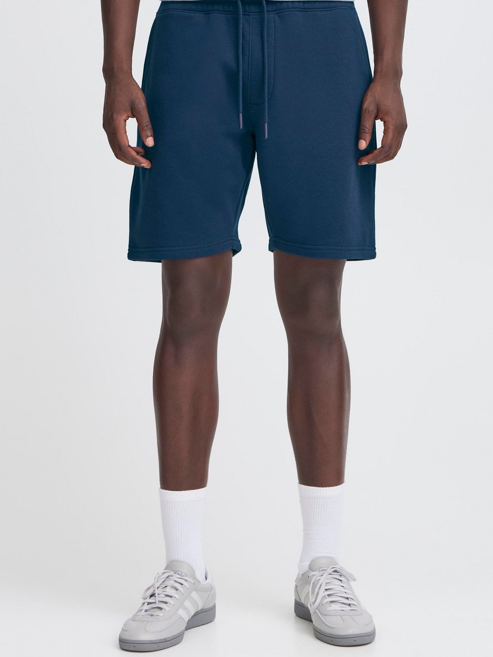 BLEND Sweatshorts Herren Baumwolle blau, XXXL