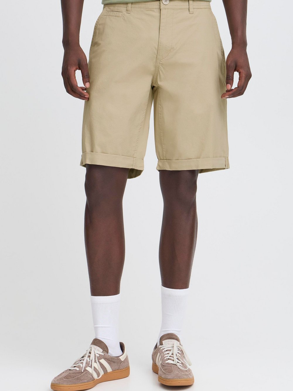 BLEND Chinoshorts Herren Baumwolle beige, XXL