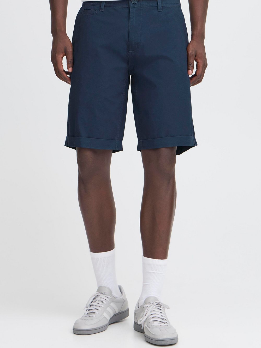 BLEND Chinoshorts Herren Baumwolle blau, XXXL