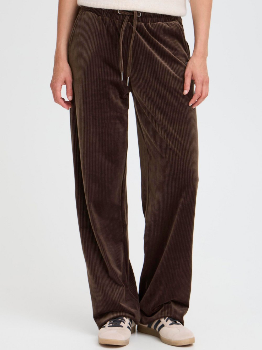 OXMO Loungehose Damen braun, L