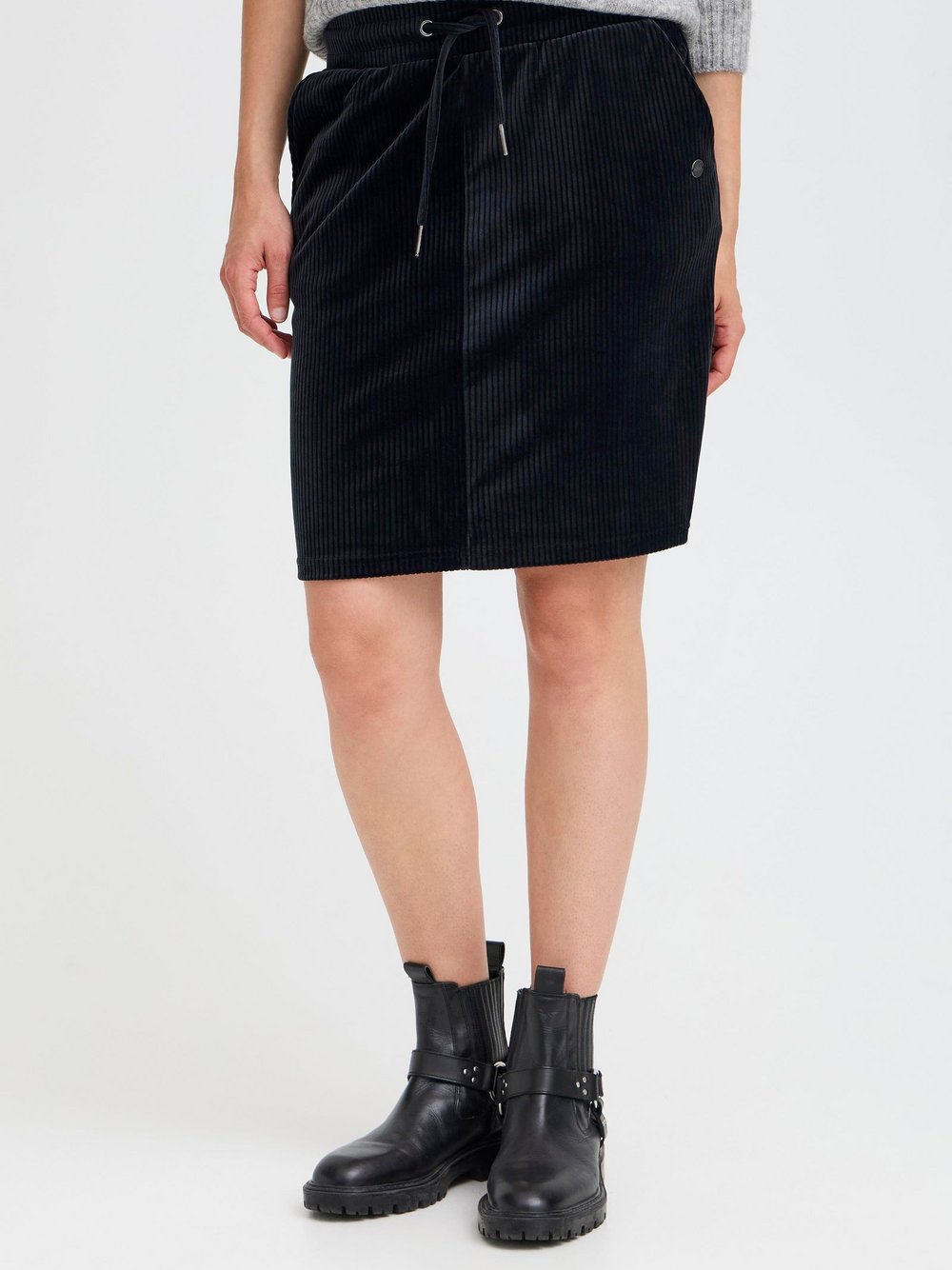OXMO Midirock Damen schwarz, S