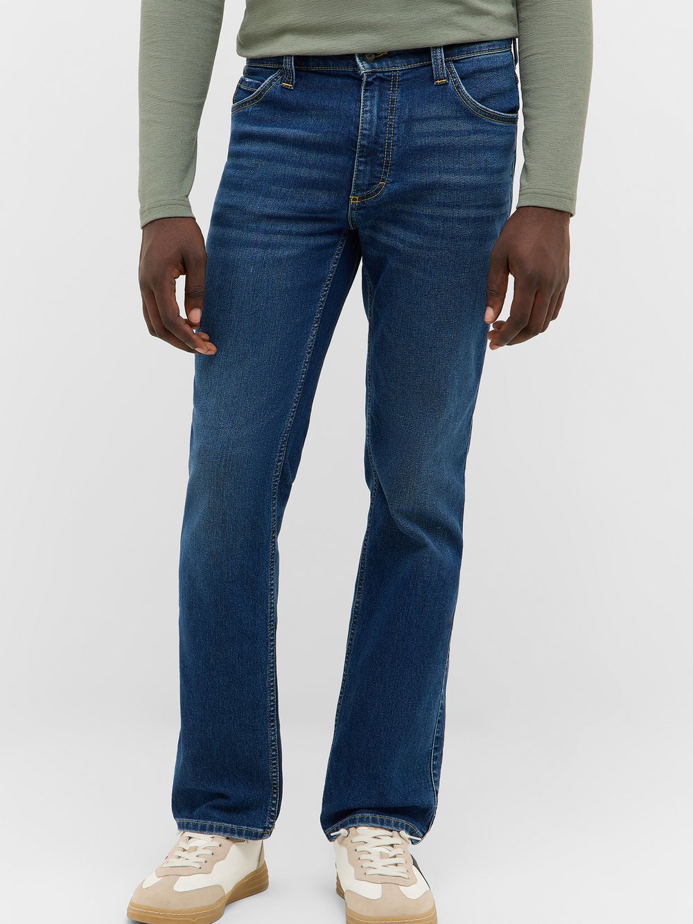 Mustang Jeans Herren Baumwolle blau, 35-30