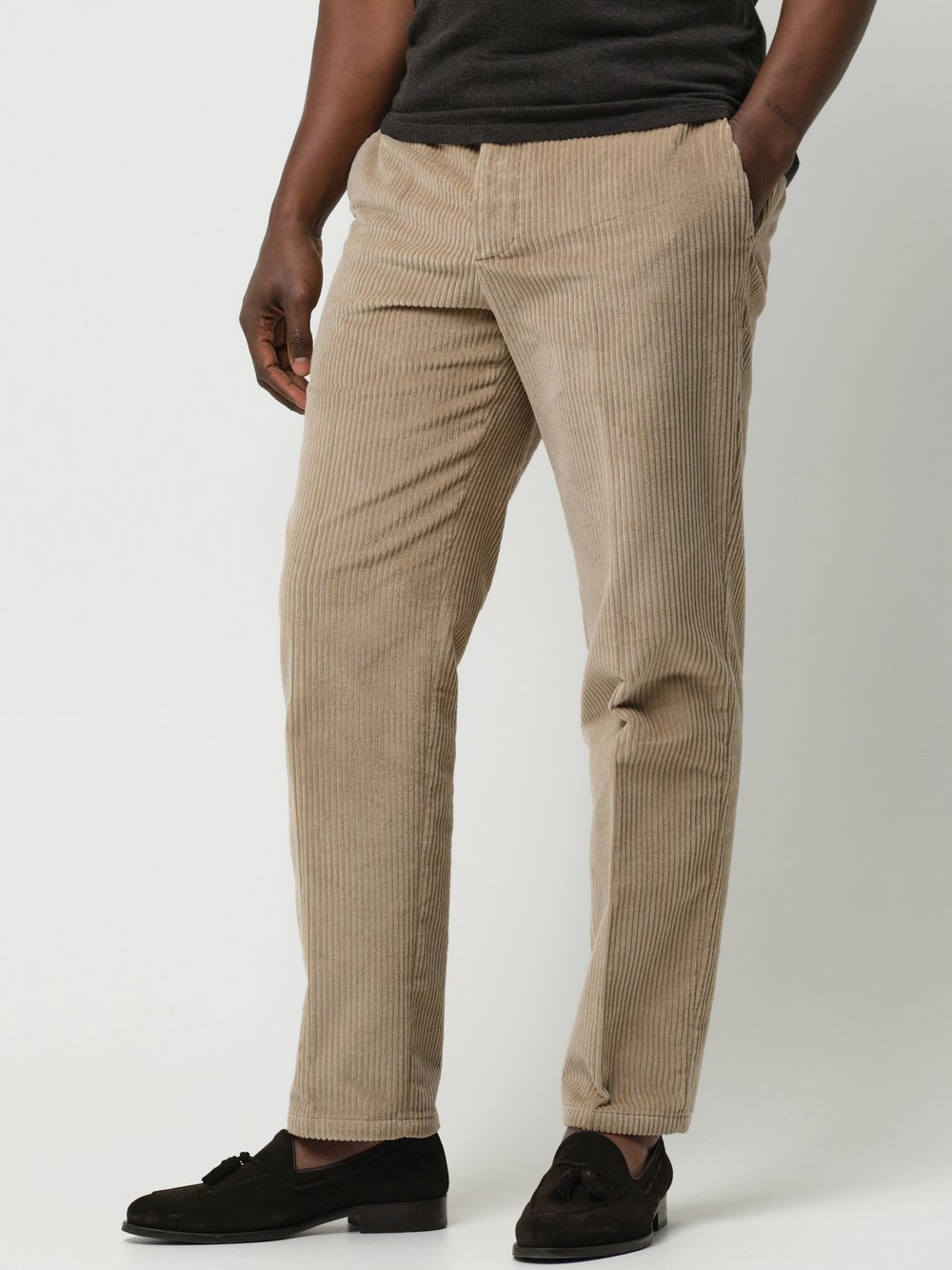 Profuomo Hose Herren Baumwolle beige, 52