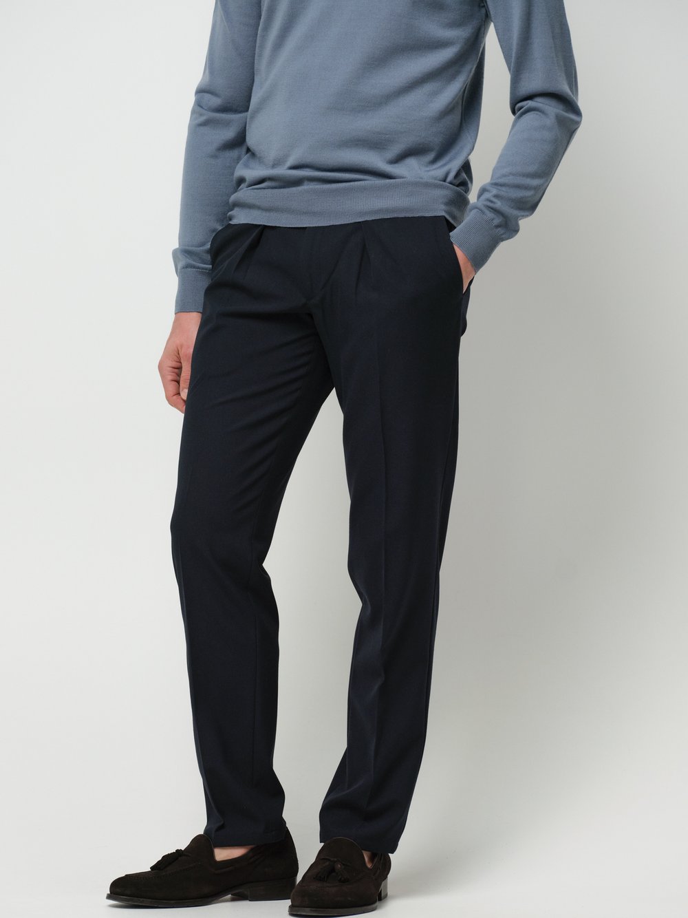 Profuomo Hosen Herren blau, 52