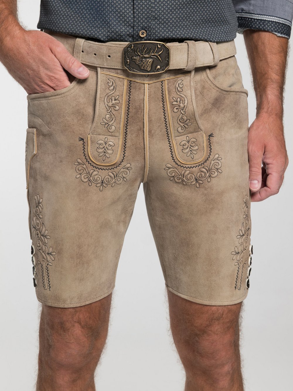 Thumbnail - Spieth & Wenksy Lederhose Herren braun, 50