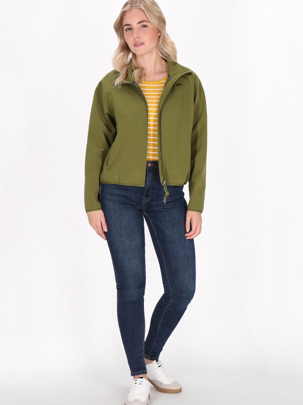 Schmuddelwedda Softshelljacke Damen grün, XL