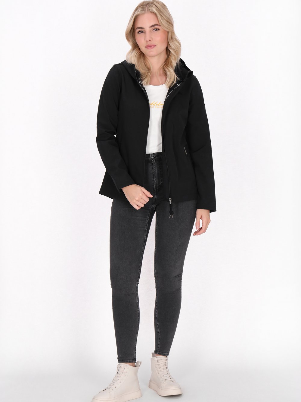 Schmuddelwedda Softshelljacke Damen schwarz, M