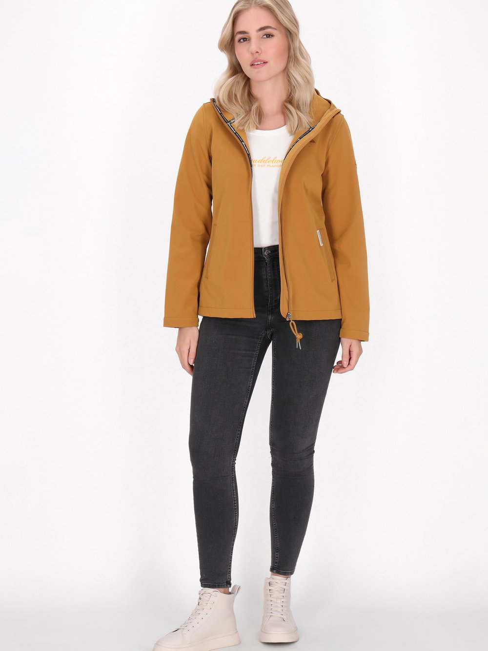 Schmuddelwedda Softshelljacke Damen orange, XL