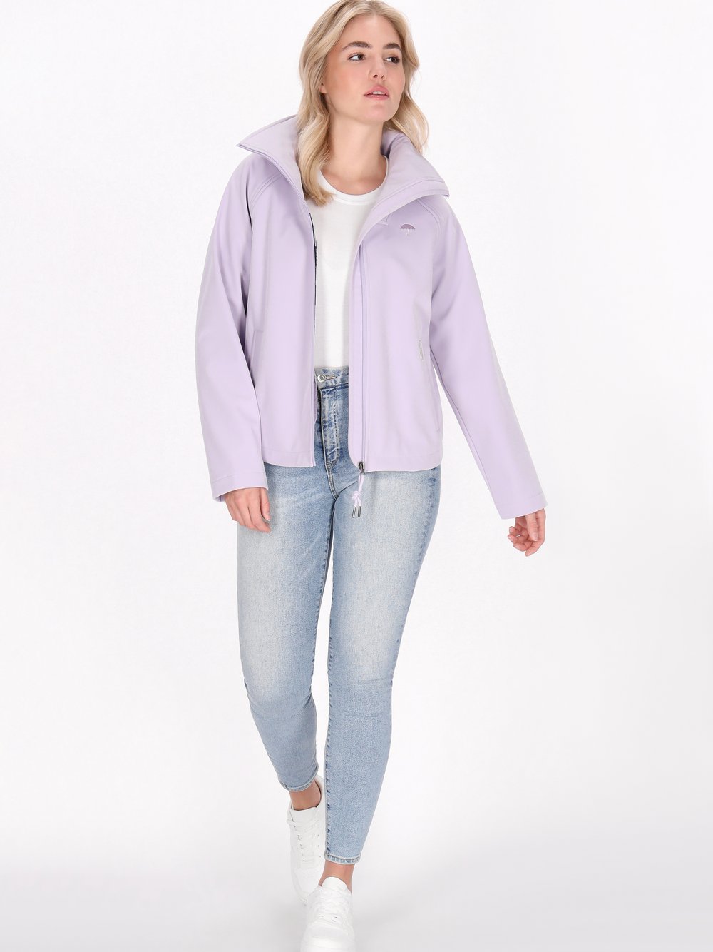 Thumbnail - Schmuddelwedda Softshelljacke Damen lila, S