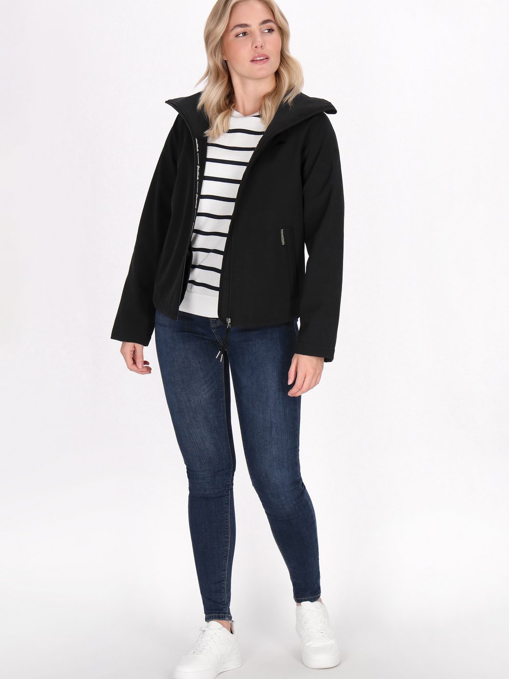 Thumbnail - Schmuddelwedda Softshelljacke Damen schwarz, M