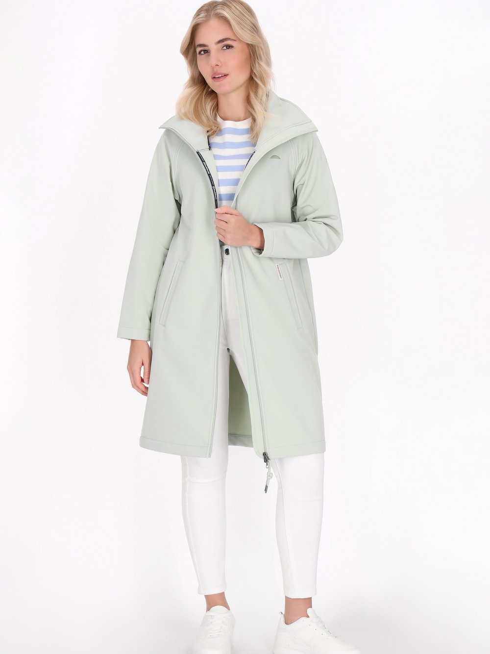 Thumbnail - Schmuddelwedda Softshelljacke Damen grün, S