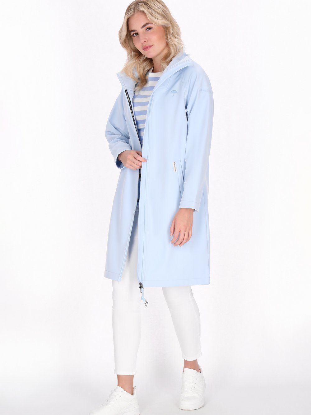 Thumbnail - Schmuddelwedda Softshelljacke Damen blau, S