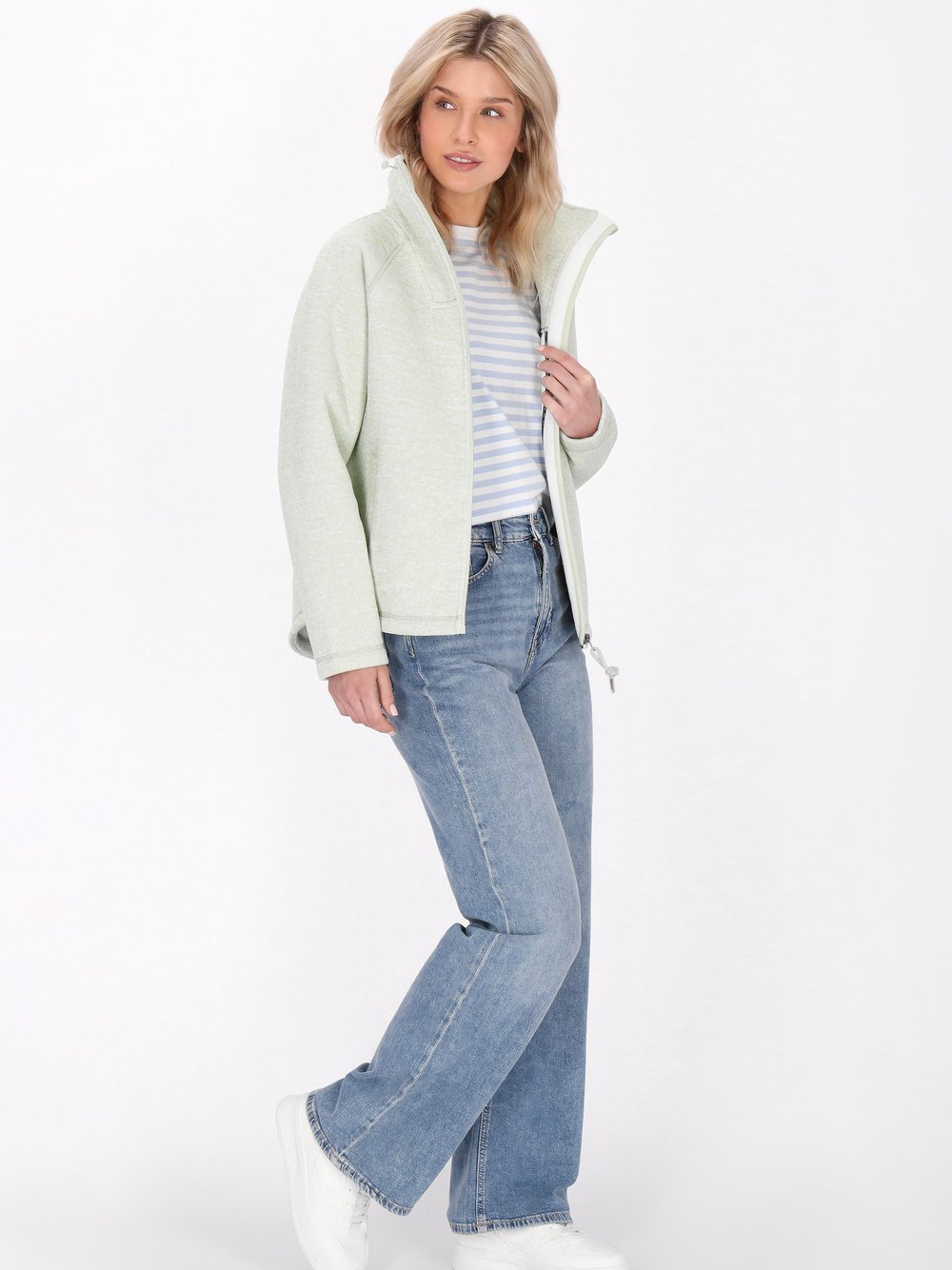 Schmuddelwedda Jacke Damen grün, S