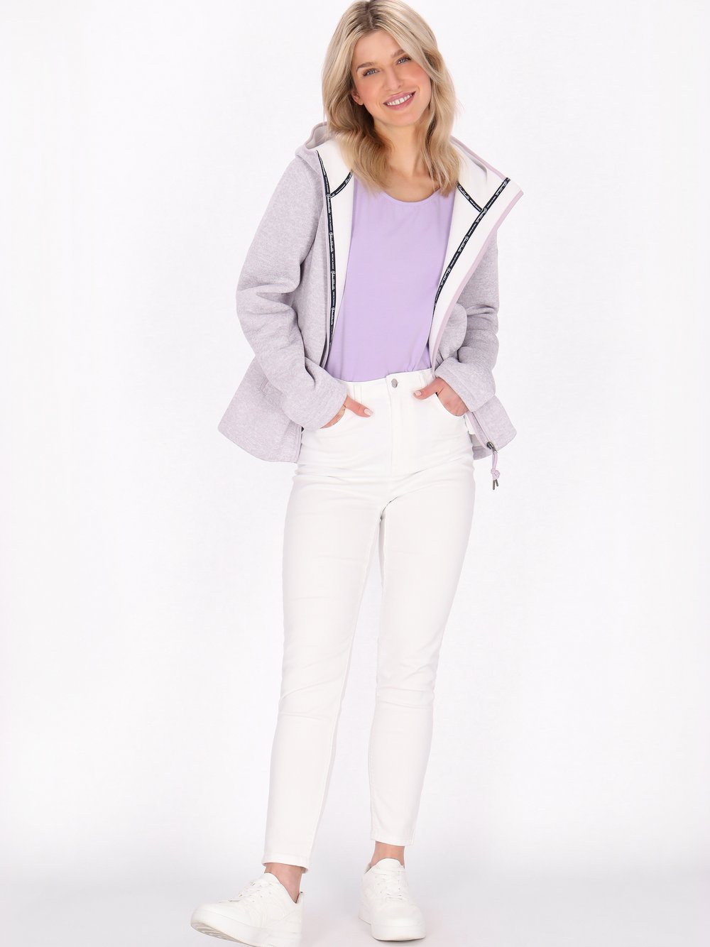 Schmuddelwedda Jacke Damen lila, M