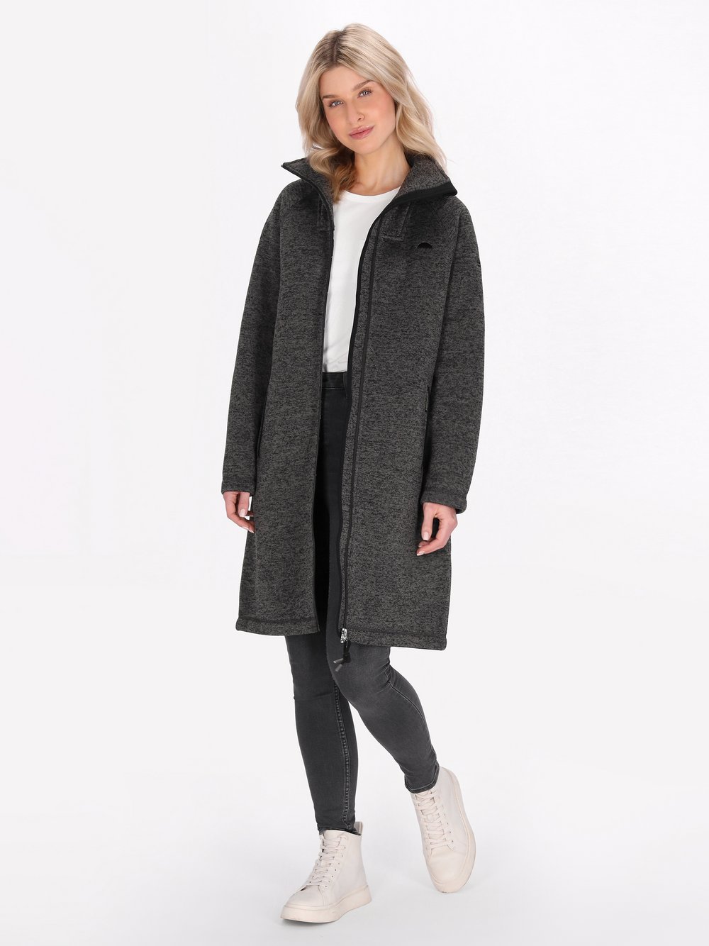 Schmuddelwedda Jacke Damen grau, XXL