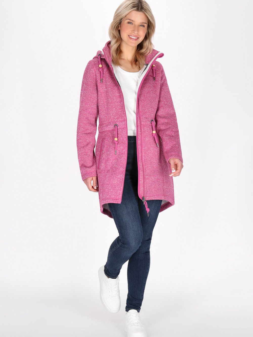 Schmuddelwedda Jacke Damen rosa, M