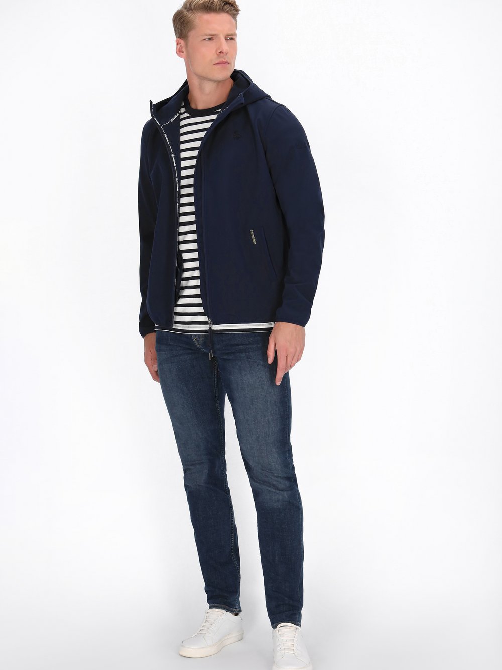 Schmuddelwedda Softshelljacke Herren blau, XL