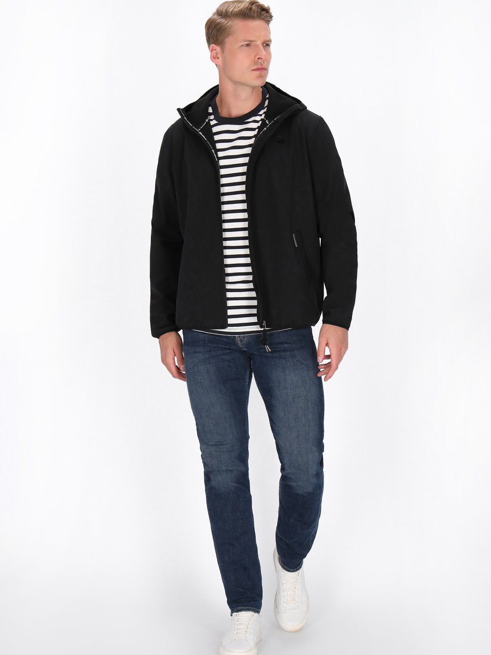 Thumbnail - Schmuddelwedda Softshelljacke Herren schwarz, XL