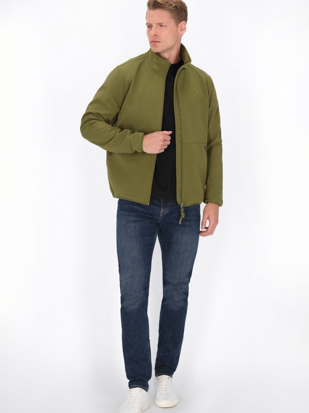 Schmuddelwedda Softshelljacke Herren grün, L