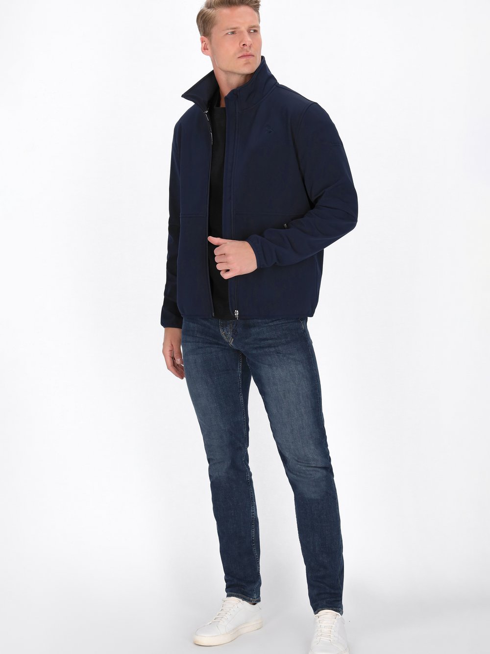 Schmuddelwedda Softshelljacke Herren blau, L